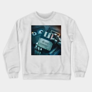 Retro-Tech Resurgence - Never Forget the Classics Crewneck Sweatshirt